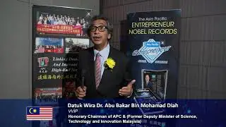20th - VVIP's Sharing: Datuk Wira Dr  Abu Bakar Bin Mohamad Diah