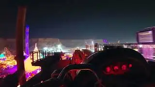 Six Flags Qiddiya City Iron Rattler (вид от первого лица)