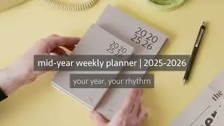 [new launch] mid-year planner | 2025-2026