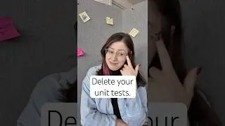 Удалить все модульные тесты.