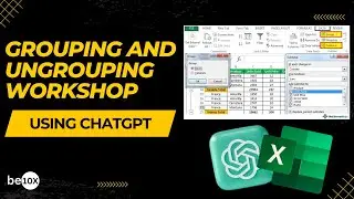How to Group and Ungroup Worksheets in Excel: ChatGPT Excel Guide | Be10x