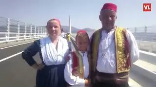 KUD Sv. Juraj Osojnik skladao je pjesmu za otvorenje Pelje&scaron;kog mosta: 'Spojili smo Hrvatsku'