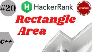 #20  Rectangle Area || C++ || Hackerrank || Solution || 20. Rectangle Area ||  Solution , हिंदी में