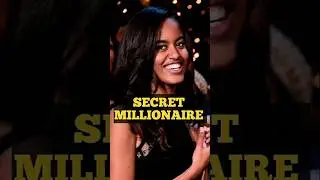 Is Malia Obama Secretly a Millionaire?​#MaliaObama  #BarackObama #Hollywood #SuccessStory