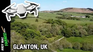 DJI Mavic Mini in High Winds - Drone Footage from Northumberland, UK