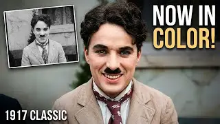 Charlie Chaplin The Cure Color (1917)  | Comedy| 🎥Hollywood | 🔥Edna Purviance