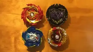 Beyblade Evo Helios BlazeBringer Evo Hyperion FlameBringer VS World Spryzen Evo Lucius EndBringer