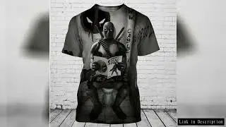 New Marvel Deadpool T-shirt Fashion Deadpool 3D Printed Men's T-shirt Street Casual Oversized T-shir