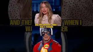 История Марго Робби с Джоном Синой 😂🤣 #шорты