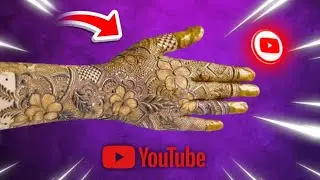 Mehndi design 💓New Mehndi Pattern✨#MehndiDesign#BridalMehndi#newmahendi 