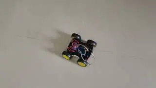 Esp8266 based Robot car with L298n motor driver , BO motors , wheels and base body.