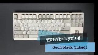 Typing tx87bt (Geon black)