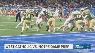 West Catholic football wins division 5 state championship