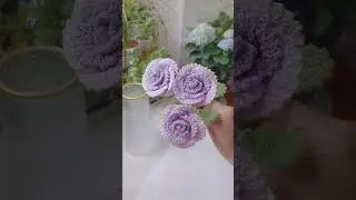 Crochet work at home | Making flowers #crochet