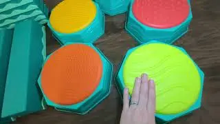 Review of B. toys &ndash; Balance Beam for Kids &ndash; Interlocking Balancing Beams &ndash; 5 Sensory Pads & 8 Beams