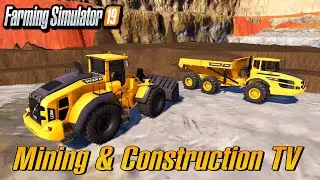 Produce Sand Gravel Tailings And Iron Mining & Construction Economy Map Farming Simulator 2019