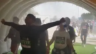 Dubai Marathon 2019 inflatable misting arch refresh point by Climate+ -part 2