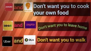 Zomato, swiggie, blinkit, Digital Dukaan 💯%True✅Suvidha ke Naam par Asliyat ka Satyanash!&rdquo;