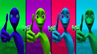 dance challenge dame tu cosita vs me kemaste Alien Green dance CHALLENGE
