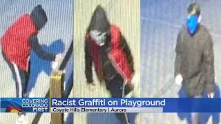Teens Caught On Camera Defacing Coyote Hills Elementary Playground With Racist Graffiti