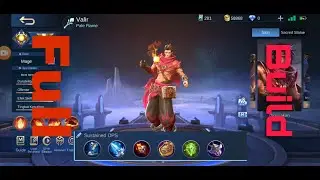 Build Valir Tersakit Support 2020!! Mobile Legend Bang-Bang!! Solo Ranked