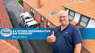 Whisper Wheel of the Schwarze A4 Storm Regenerative Air Sweeper