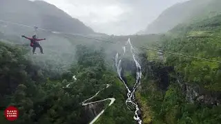 How I Ziplined Across Norway&rsquo;s Most Stunning Valley Without Seeing Anything! PTC S2E8 [CC] [AD]