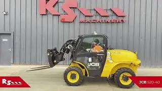 JCB 520-40 - 4M TELEHANDLER - RS MACHINERY HIRE AND SALES