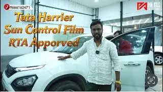 Tata Harrier Sun Cooling Film RTA Apporved 📞9666162471 ..