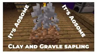 Making clay and gravel sapling in Sky Factory 4. Ep-2
