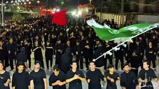 خروجية موكب شباب الطف ليلة السادس من محرم الحرام ١٤٤٧ هـ/ ٢٠٢٥م