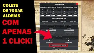 MELHOR SCRIPT P/ COLETAR de TODAS as ALDEIAS com APENAS 1 CLICK no TRIBAL WARS!