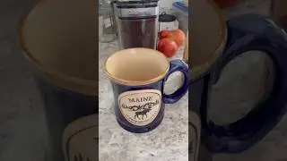 Fresh-Ground Morning Coffee at Home &mdash; Cinnamon & Creamer Routine ☕