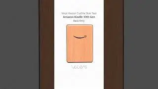 Amazon Kindle 10th Gen Skin Coverage Live Demo by VecRas