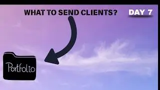 How to Create a Portfolio Without Clients | Canva Beginners Day 7