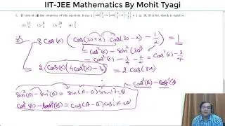 Q-48-Code C-IIT JEE Mains 2018-Maths paper solutions By Mohit Tyagi