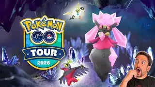 🚨 &iexcl;DIANCIE SHINY en el GO TOUR de KALOS 2026 en Pok&eacute;mon GO! &iexcl;KLEFKLI y HAWLUCHA SHINY! [Keibron]