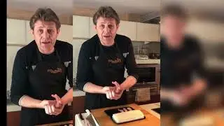Pedro Mario de El Ermitaño cocina Bacalao con manitas de lechazo y panceta