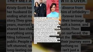 Kristy Scott&rsquo;s High-School Sweetheart Marriage Ends in Divorce 💔 #Divorce #Infidelity #Heartbreak