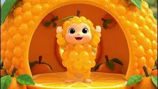 ASMR baby fruits dancing on the fruits floor🍑🍋🍊🍐🍎💃🏻🎶✨
