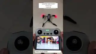 How to Check Drone Battery Health Mavic 3, Mini 3, Air 2S #shorts #dronemaintenance #batteryhealth