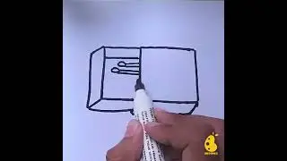 How to Draw Matchbox #Shorts
