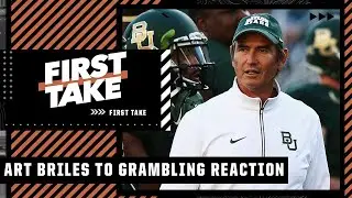 First Take discusses former Baylor coach Art Briles being hired as Grambling State's new OC