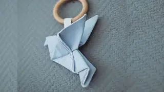 How to make origami fabric peace bird (easy origami) DIY fabric bird 🐦🐦🐦 easy |Scrap fabric bird