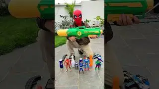 Super Big Gun vs small gun unboxing and testing