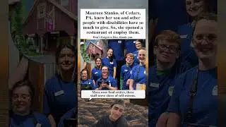 🍽️ Pennsylvania Mother Opens A Restaurant To Employ Disabled People And Show Their Value ❤️