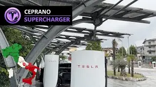 Tesla SuperCharger - Ceprano (FR - Italy) non solo SUC e con una bella sorpresa gastronomica