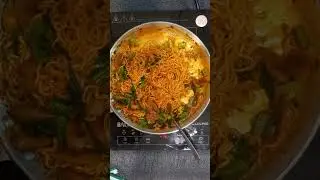 SUBSCRIBE FOR MORE chini haleko current #ramen 🥵😱😨 #noodles  #food #comedy #cooking #recipe #nepal
