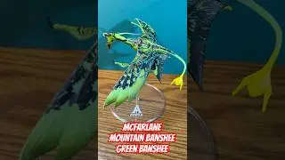 McFarlane World of Pandora MOUNTAIN GREEN BANSHEE Figure Quick Look! #avatar #mcfarlane #avatarworld