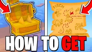 Как получить карты сокровищ в Fisch! (Руководство по картам сокровищ) Roblox